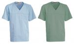 Krekls ķirurgiem NEW VITOLS 100% kokv., zaļš izm.XS-4XL