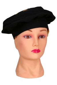 Cepure "Berete X", melnā krāsa. ― Floriana